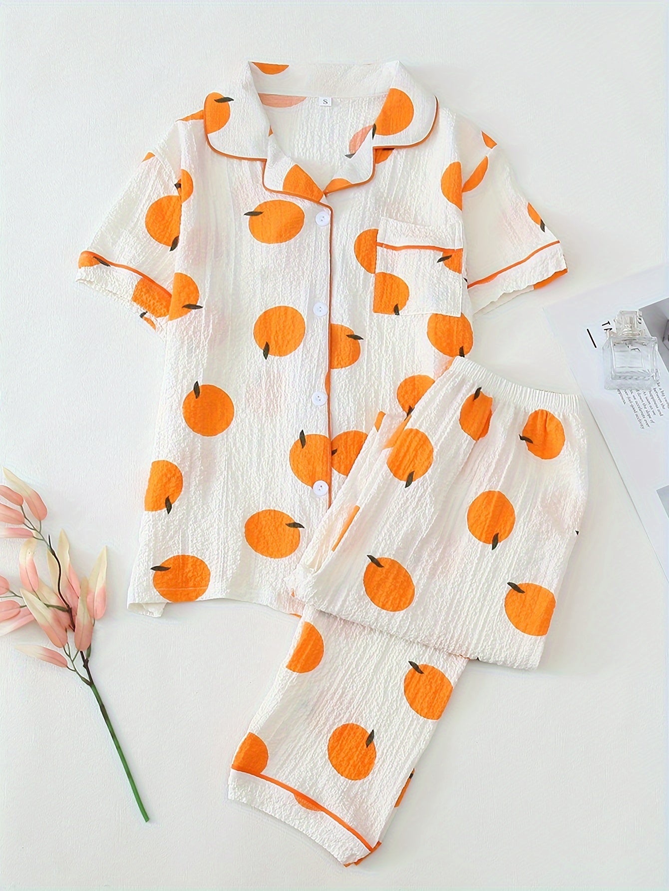 Bloom & Pumpkin Pajama Duo – Pack of 2