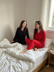Red & Black Heart Pajama Duo – Pack of 2