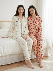 Panda & Love Heart Pajama Duo – Pack of 2