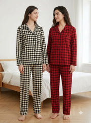 Harlequin & Red Tartan Pajama Duo – Pack of 2
