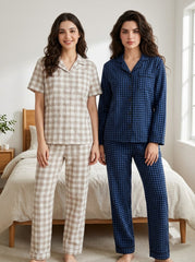 Classic Checks Pajama Duo – Pack of 2